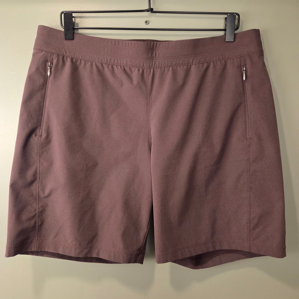 Kuhl Women's Pull On Freeflex Short 8" Inseam Size L Outdoors Active Casual